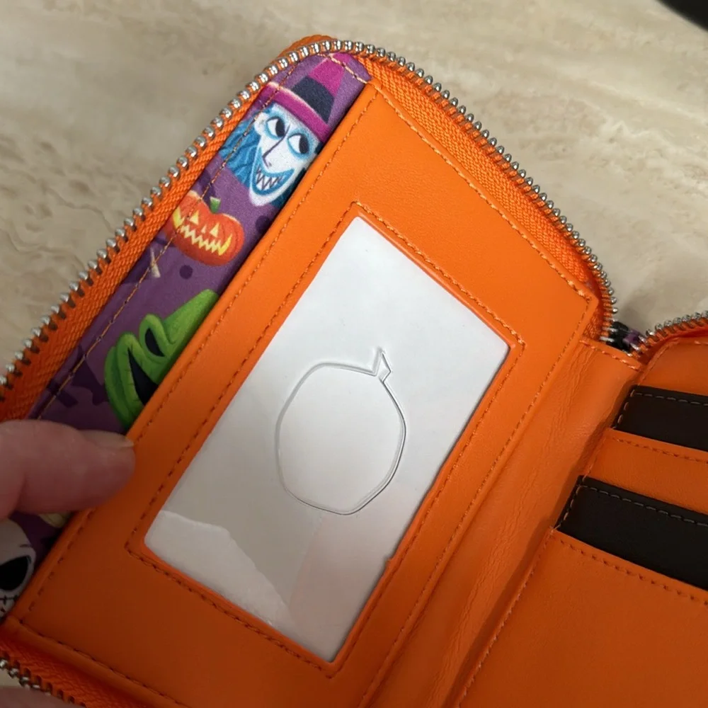 Disney Nightmare Before Christmas Zippy Cameo Zip Around Wallet